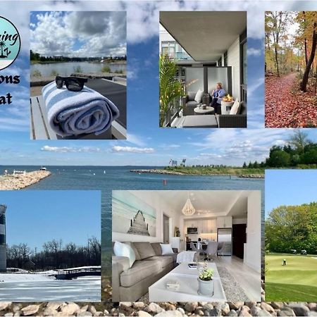 Stunning Stayz At Friday Harbour Beach Marina Resort Lake Simcoe Innisfil ภายนอก รูปภาพ