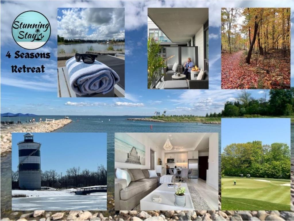 Stunning Stayz At Friday Harbour Beach Marina Resort Lake Simcoe Innisfil ภายนอก รูปภาพ